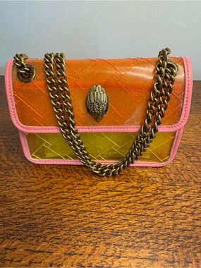 Kurt Geiger London Mini Kensington Vinyl Crossbody/Shoulder Bag